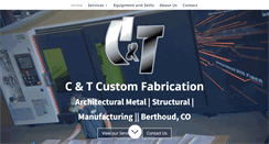 Desktop Screenshot of ctcustomfab.com